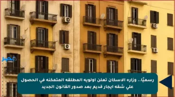 رسميًا.. وزارة الإسكان تعلن أولوية المطلقة المتمكنة في الحصول على شقة إيجار قديم بعد صدور القانون الجديد